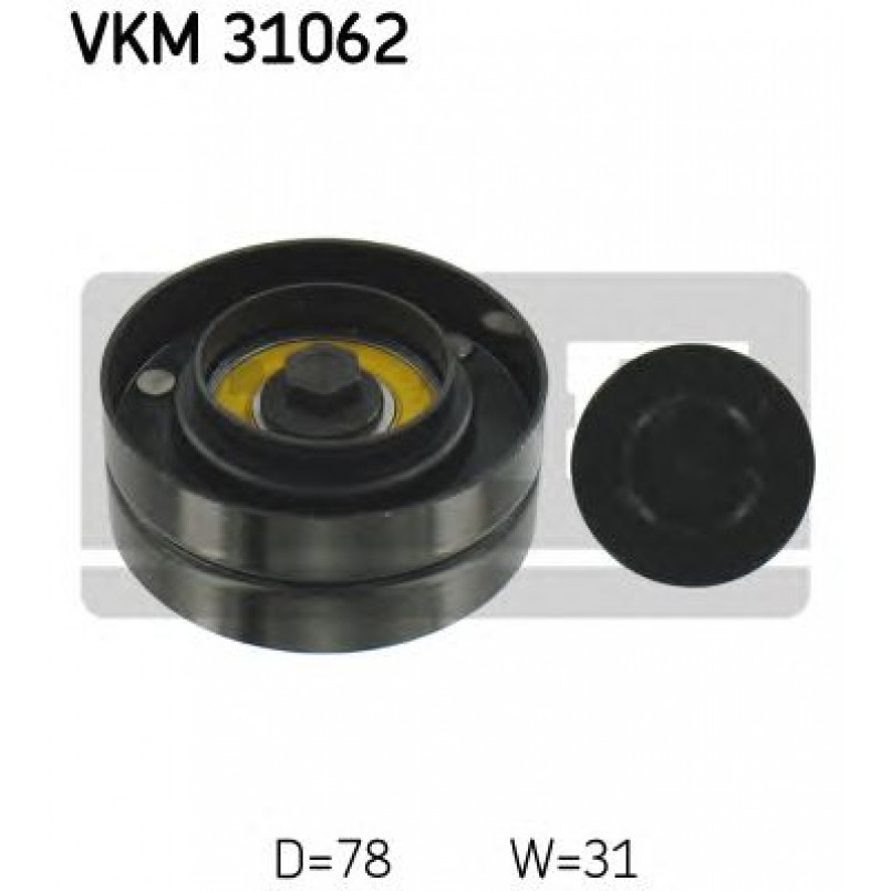 VKM 31062 SKF Ролик модуля натягувача ременя